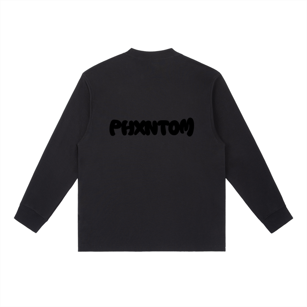 PHXNTOM Core Long Sleeve - Black Logo