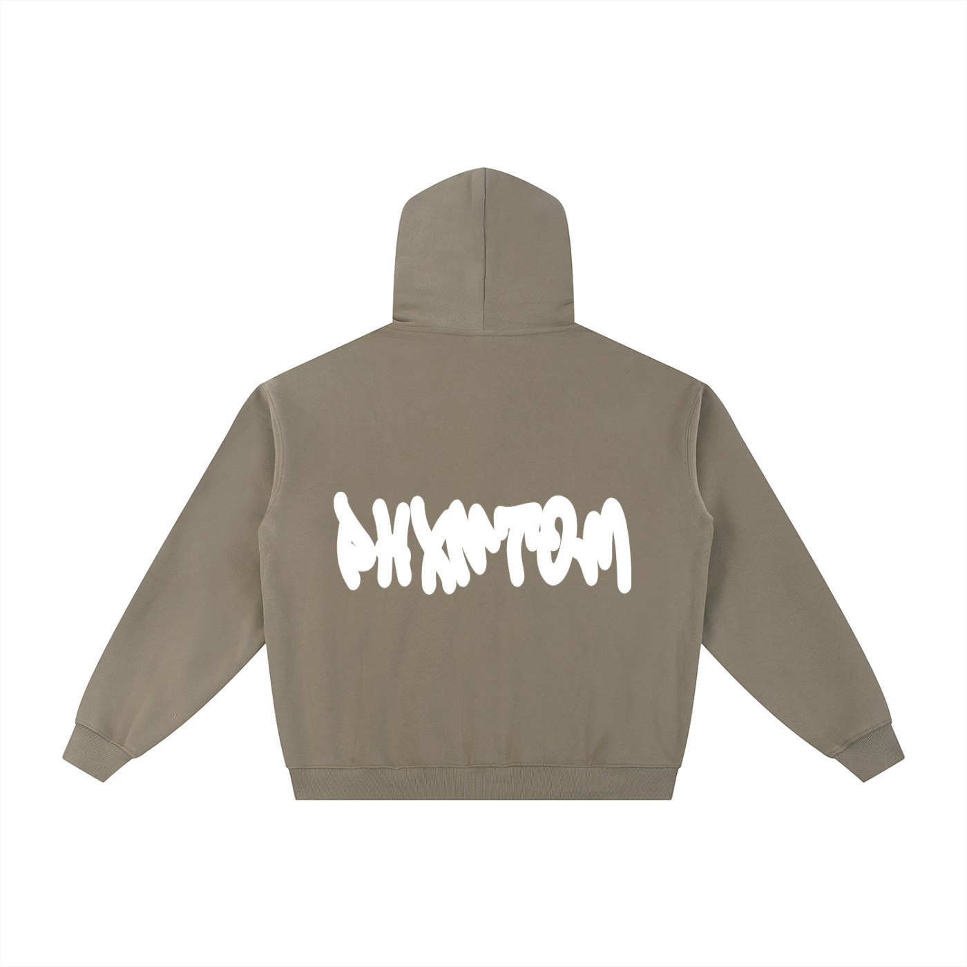 PHXNTOM Chaos Zip-Up Hoodie - White Logo