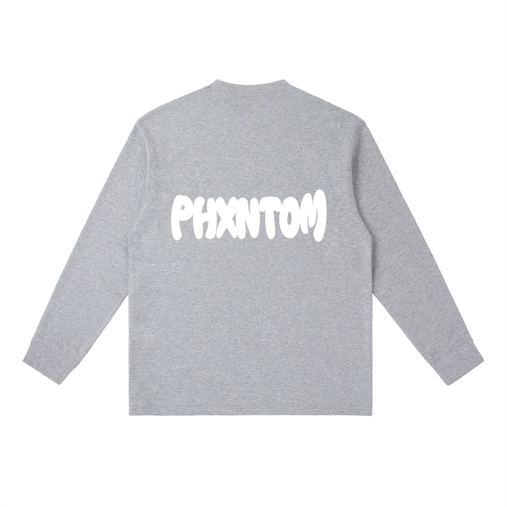 PHXNTOM Core Long Sleeve - White Logo