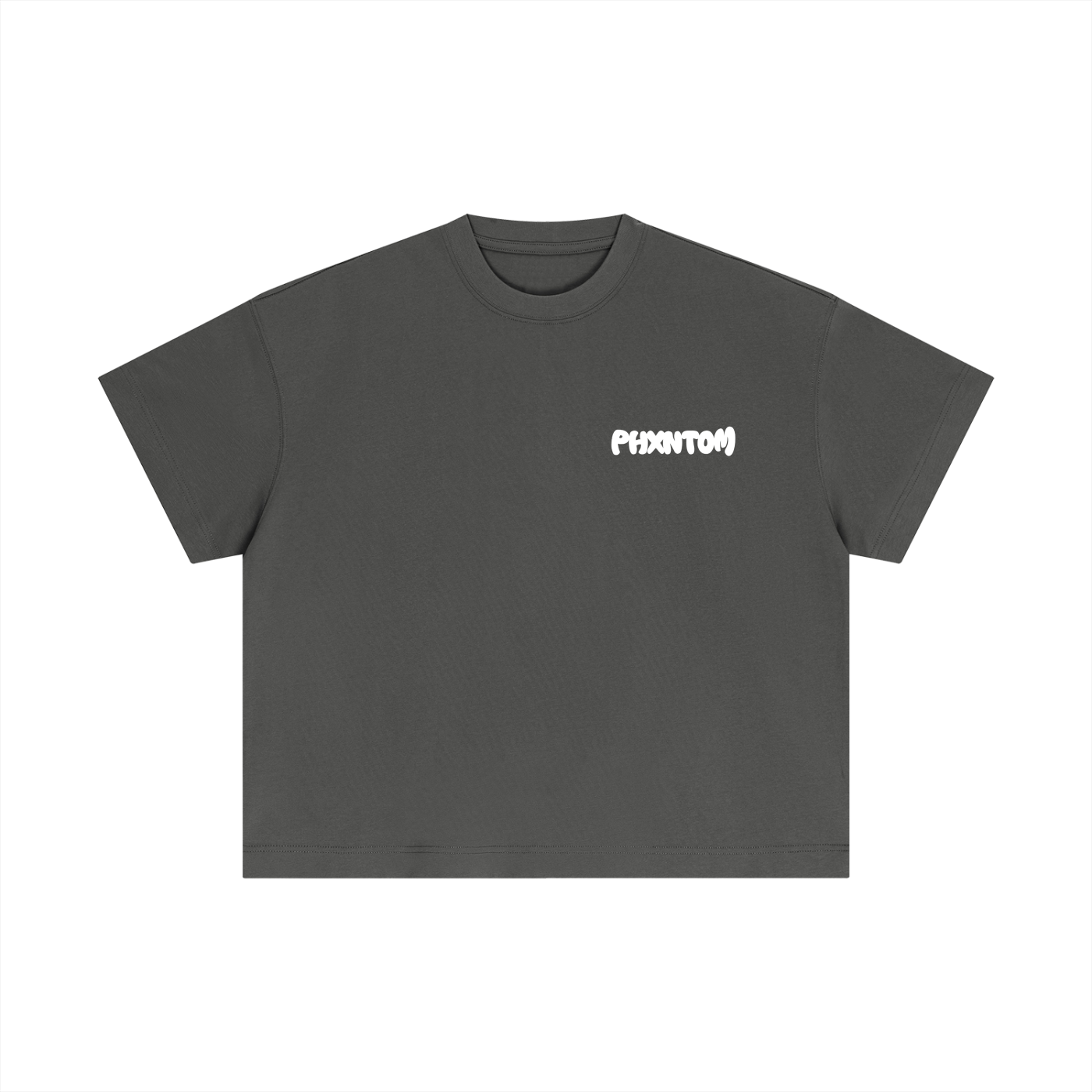 PHXNTOM Core Oversized Tee - White Logo