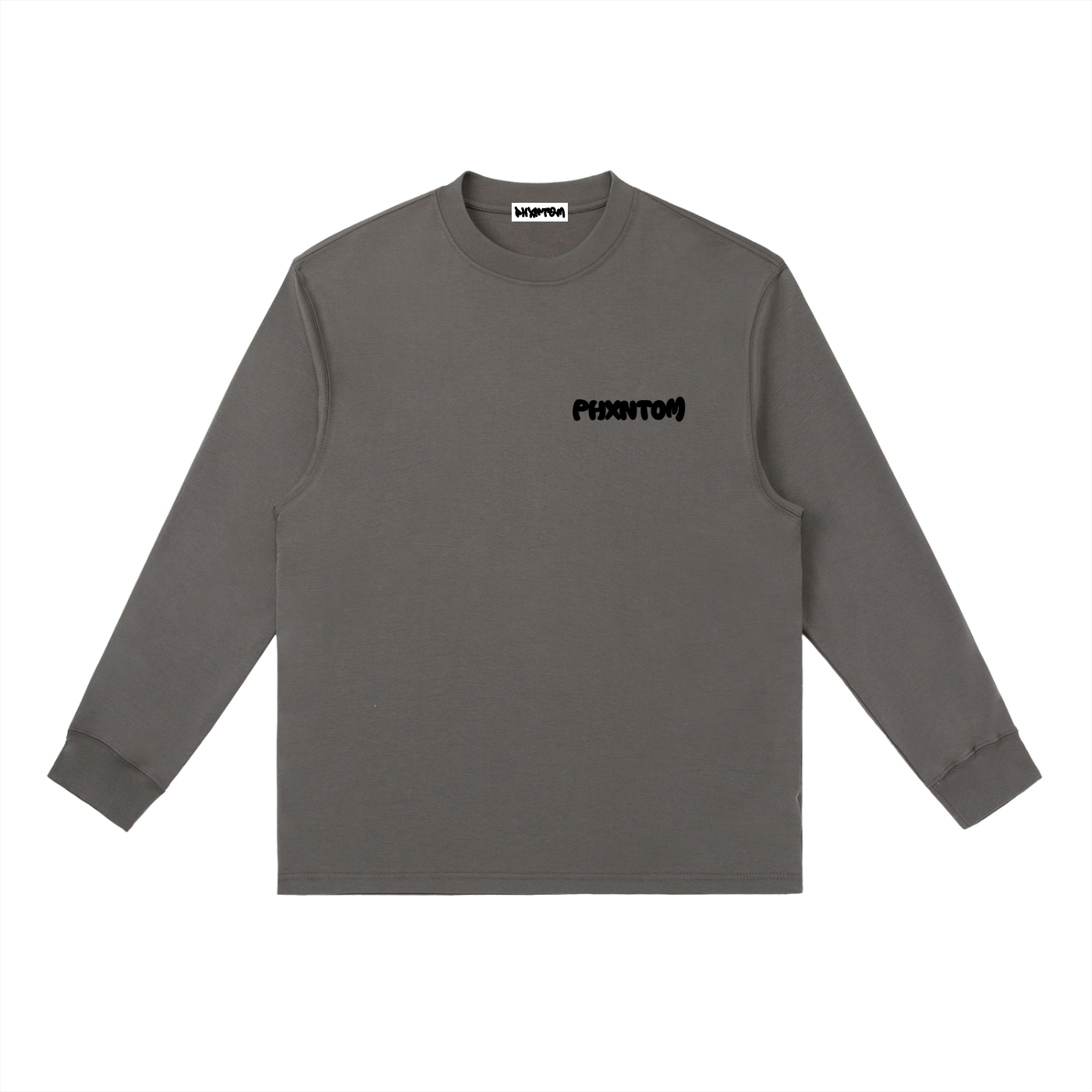 PHXNTOM Core Long Sleeve - Black Logo