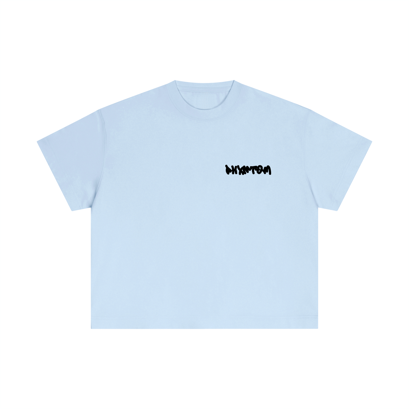 PHXNTOM Chaos Oversized Tee - Black Logo